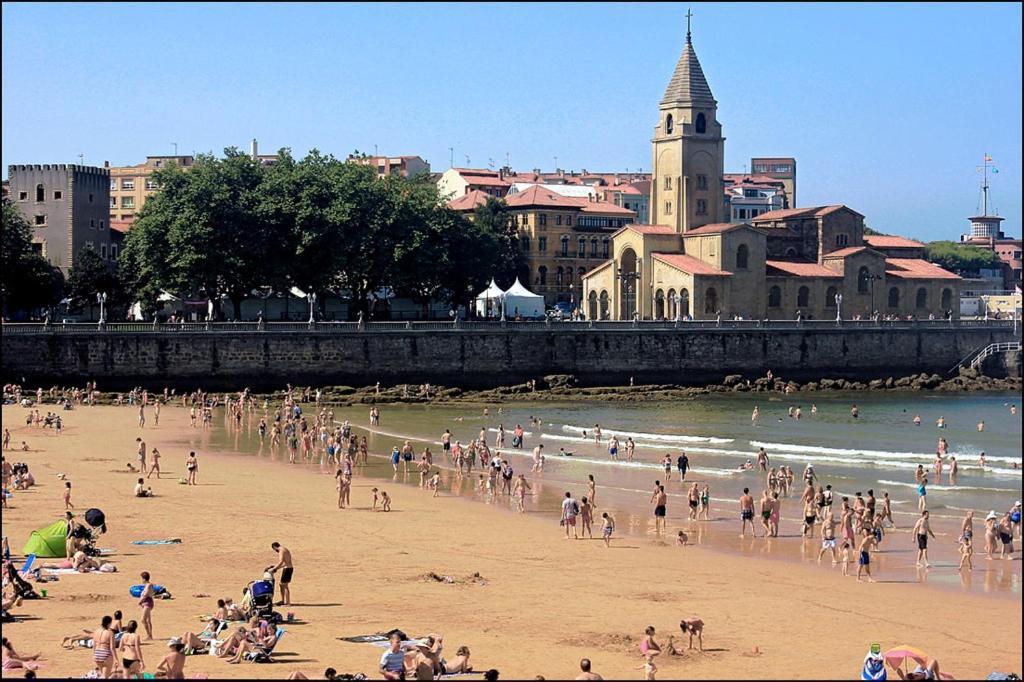 Ferienwohnung Centro Gijon Cabrales 31 Exterior foto